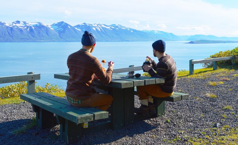 Men Traveling Together