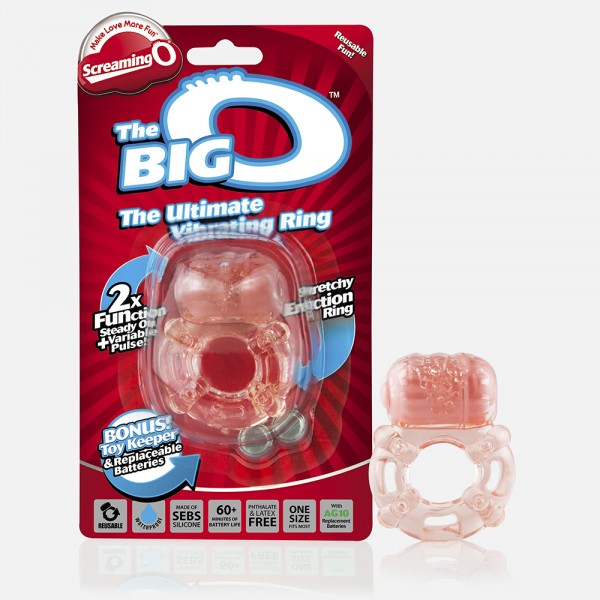 Vibrating Cock Ring screaming o positive 