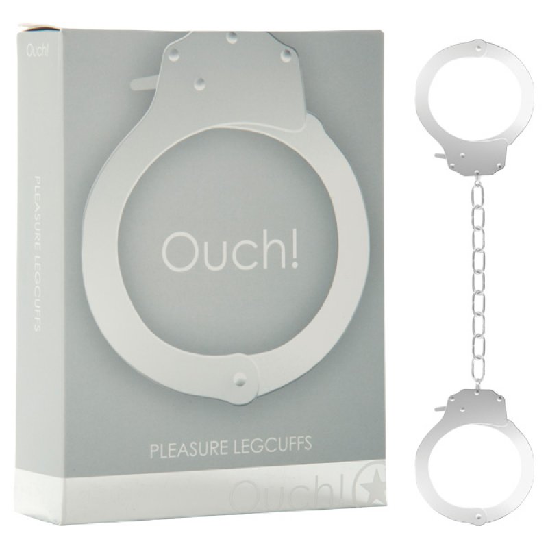 Ouch pleasure legcuffs and handcuffs