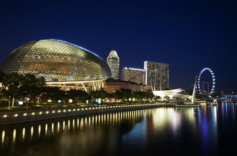 Theatre Singapore Night Time