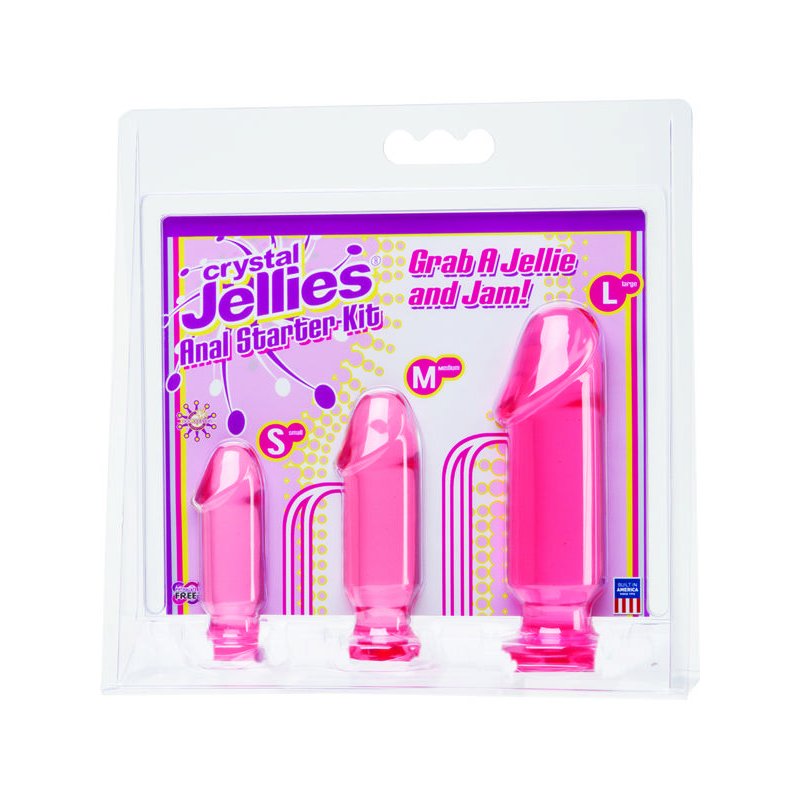 Doc Johnson Jellies Anal Kit and the huge butt plug 