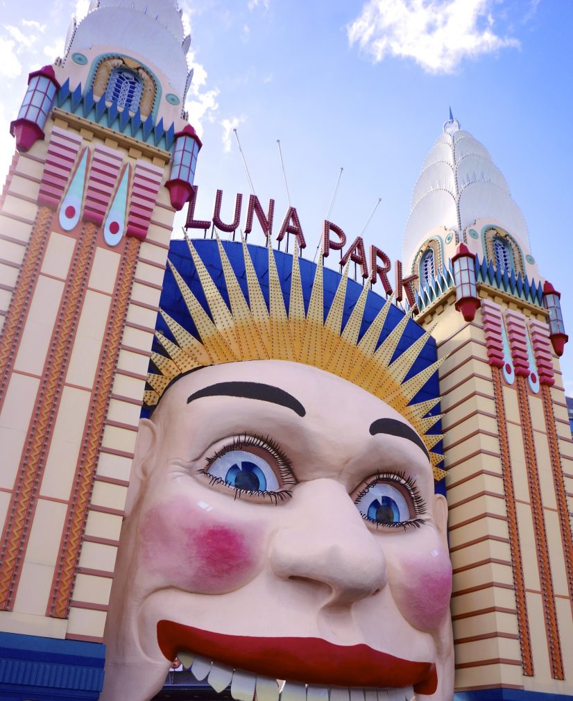 Luna Park Sydney Rollercoaster Orgasn