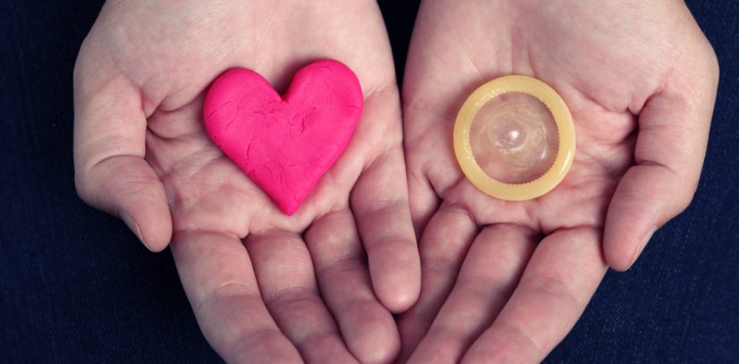 Hands with Love and Condoms