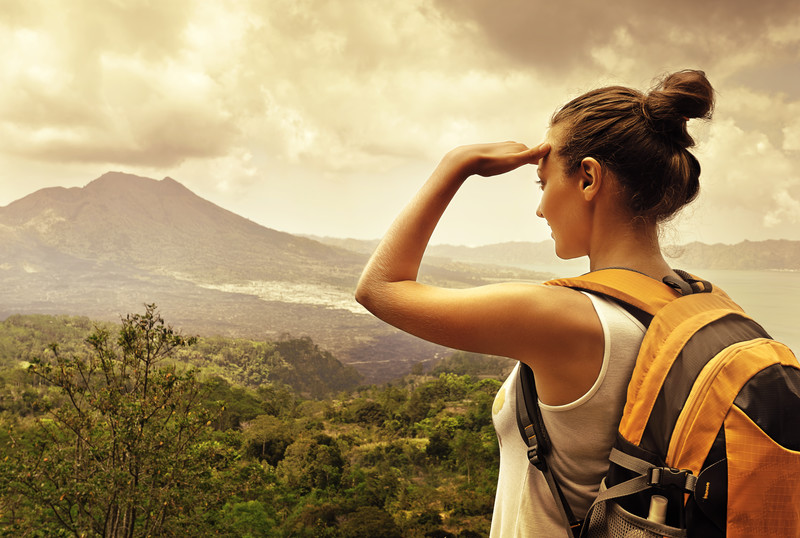 Woman Looking at view