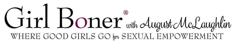 Banner And Catch Phrase Of Girl Boner