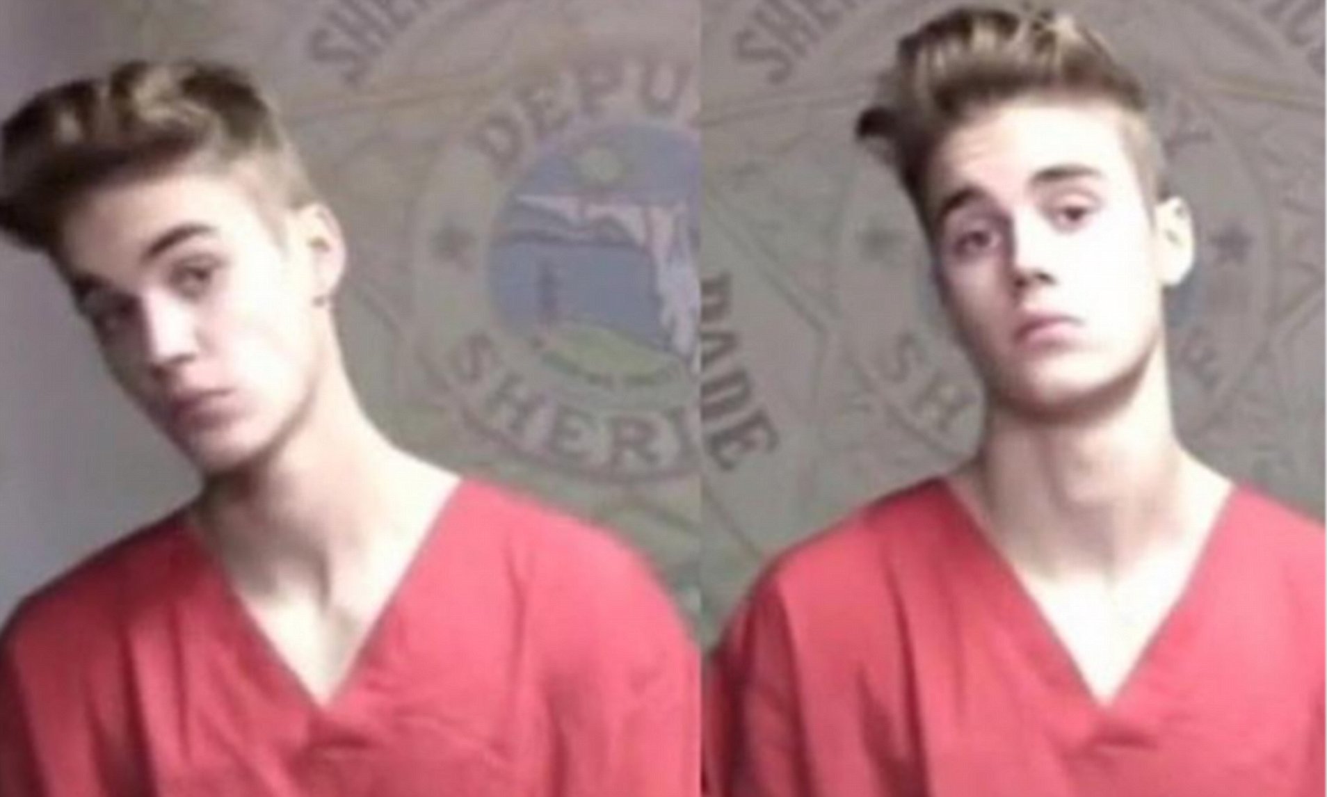 Justin Bieber Mug Shots!