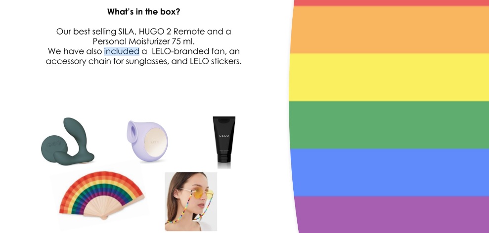 Lelo Limited Edition Pride Celebration Box 2024 Review