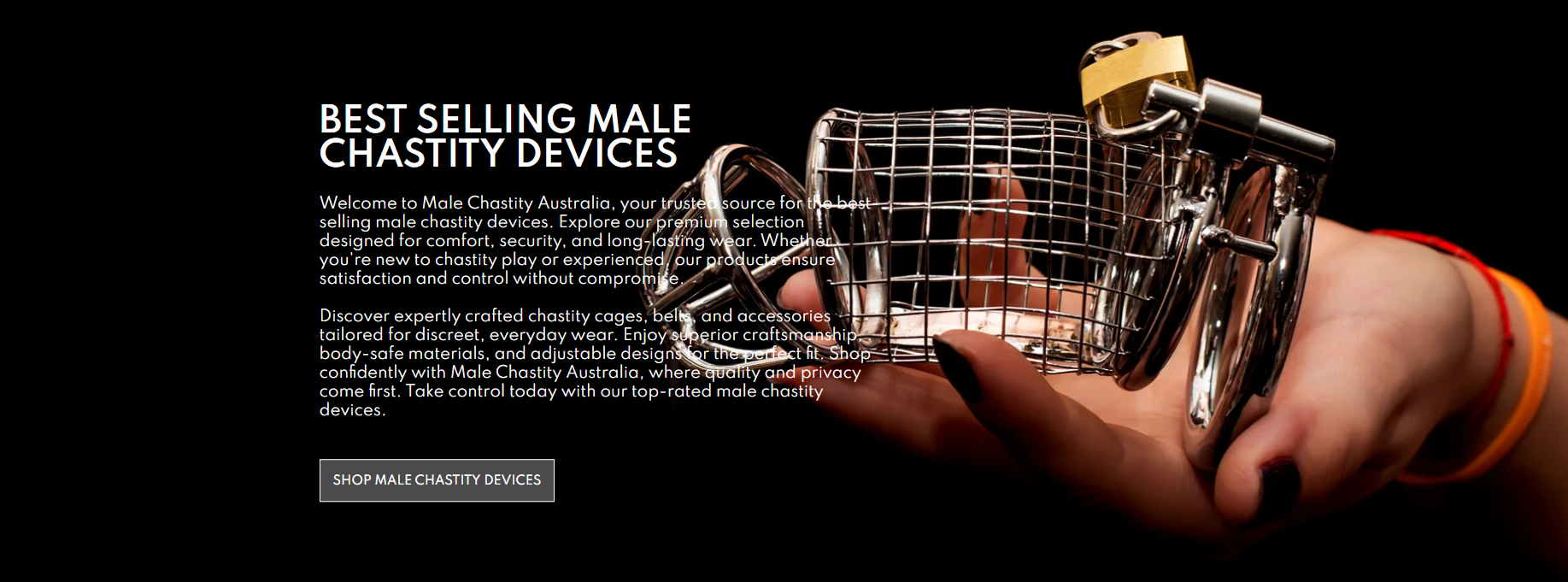 Shop Male Chastity Devices