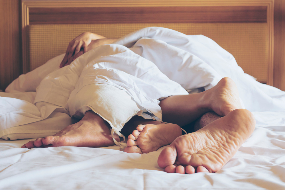 couple in bed