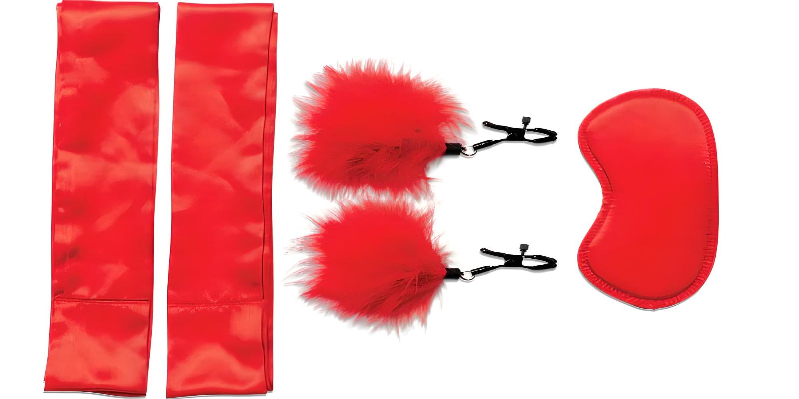 Beginner BDSM red toys